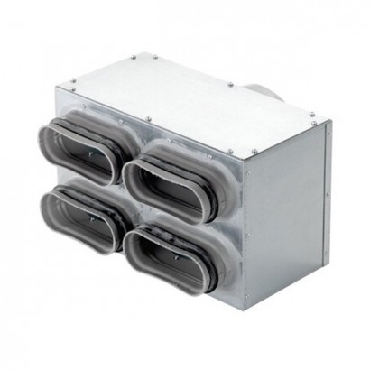 Raccord Ø 180 mm vers 2 x CK300 pour conduit CK300 [- Réseau PEHD - Zehnder]