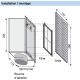 Boîtier de bouche CLD - Hauteur 140 mm - Manchon longitudinal Ø 90 mm [- mural, sol ou plafond - Réseau PEHD - Zehnder]