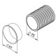 Conduit flexible rond 50 mètres - FRS-R [- Conduits et accessoires VMC en PE - Réseau FlexPipe Plus - Helios]