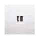Acier miroir [- Epure - Interrupteurs et prises électriques Art Collection - Arnould]
