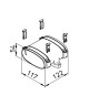 Manchon pour conduit plat FlexPipe - FRS-VM [- Conduits et accessoires VMC en PE-HD - Réseau FlexPipe - Helios]