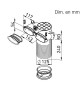 Plénum terminal coudé pour conduits plats 51 mm [- FRS-DKV 2-51/125 - Réseau FlexPipe - Helios]