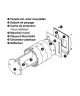 Kit Gros oeuvre pour VMC Ecovent KWL EC 60 [- KWL 60 RS - Ventilation Helios]