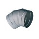 Coude galva 45° - Ø 80 à 1000 mm [- *accessoires galvanisés VMC - Unelvent / Atlantic]
