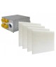 Filtres pour VMC NEODF, NEODF SRI, DF Radio et DF MR (lot de 2 filtres) [- accessoire VMC double flux - Atlantic et Sauter]