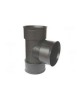 Te 90° Ø 300/300 en PP avec joints - LEWT-TE DN 300/300 [- Géoventilation / Puits canadien - Helios]