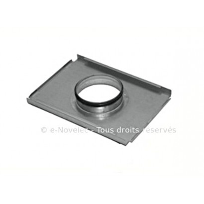 Plaque de raccordement Ø 125 ou 160 pour caisson de répartition - ComfoWell 320 [- Réseau PEHD ComfoTube - Zehnder]