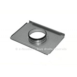 Plaque de raccordement Ø 125 ou 160 pour caisson de répartition - ComfoWell 320 [- Réseau PEHD ComfoTube - Zehnder]