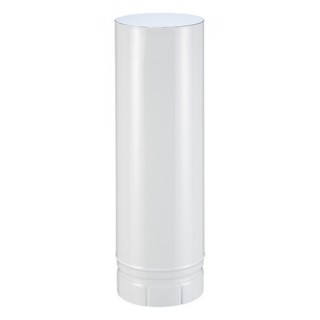 Tuyau émaillé 50 cm - Blanc [- Fumisterie émaillée - Poujoulat]