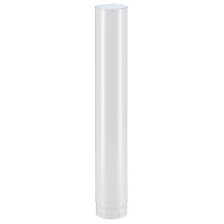 Tuyau émaillé 100 cm - Blanc [- Fumisterie émaillée - Poujoulat]