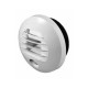 Bouche WC Ø 125 mm avec détection de mouvement [- Bouche VMC Hygro - HELIOS]