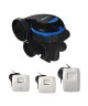 KIT Easyhome HYGRO Premium Micro-Watt + bouches à piles [- VMC Simple flux Hygro B - Très basse consommation - Aldès]
