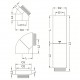 Conduit ComfoPipe Plus 1 mètre - Ø int. 160 et 200 mm [- Conduits VMC en Polypropylène - Zehnder]