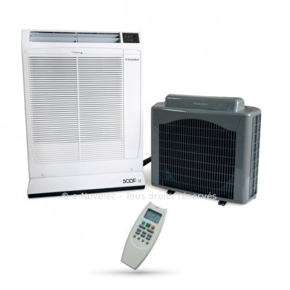 SCDF 32 Déconnectable [- Climatiseur mobile split déconnectable - Climatisation SCDF32C5IB - 3760278840421 - Technibel]