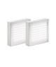 Lot de 2 filtres G4 pour VMC HCC2 et HCC260 [- filtration VMC double flux - DANTHERM / GECO]