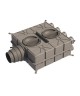 Caisson de distribution multi-configuration - 8 piquages [- Accessoires VMC en PEHD - Brink]