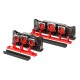 Boitier encastré pour bouche design Comfogrid LINEA 400 mm - 1xØ 90 mm + 2xØ 75 mm - CSB-P 400 [- Réseau ComfoTube - Zehnder]
