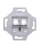 RJ45 double Catégorie 6 STP [- 1930 - Palazzo - Hager - WMV227 - 3250617150095]