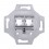 RJ45 double Catégorie 6 STP [- 1930 - Palazzo - Hager - WMV227 - 3250617150095]