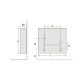 SOKIO Horizontal [- Radiateur Inertie Aluminium - Atlantic]
