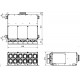 Répartiteur 12 piquages Ø 75 mm avec silencieux [- UNFDD 75 - Réseau PEHD Uniflexplus - Ventilair]