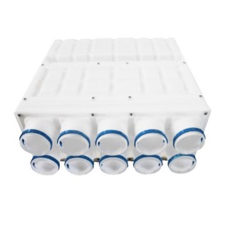 Caisson de distribution Gecoflex - DN160 - 8x Ø 90 mm [ - Réseau Gecoflex - GECO]