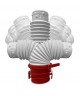 PFS80 [- Piquage flexible sanitaire D80 pour VMC OCTEO - S&P]