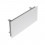 Diffuseur pulsion rectangulaire pour Té 300x100 - Blanc ou inox [- Bouches et grilles de transfert - Brink]