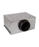 Caisson de répartition métallique 16 piquages - Optiflex [- Conduits Polyéthylène et accessoires VMC - Aldès]