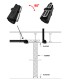 Adaptateur Pluggit pour bouche Ø 80, 100 ou 125 mm - ABM50 [- réseau VMC PEHD - Serie PLUGGIT - Unelvent]