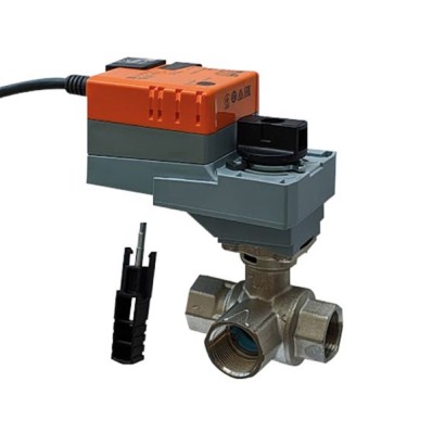 Kit électrovanne IP54 pour batterie à eau chaude [- Accessoire réseau collectif ou tertiaire - CALADAIR]
