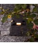 Spot encastré RENA COVER Carré Noir [- Eclairage extérieur - Norlys]