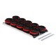 Plaque de raccordement mixte : 6 piquages 75 et 4 piquages 90 mm pour caisson ComfoWell 520 [- ComfoTube - Zehnder]