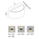 Applique murale VASA LED Fonte d'aluminium [- Eclairage extérieur - Norlys]