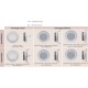 Bouches d'insufflation et d'extraction ONDEA [- accessoire VMC double-flux - Atlantic]