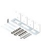 ComfoAir Fit 100 Kit de montage mural et plafond [- Accessoire VMC double flux décentralisée - Zehnder]