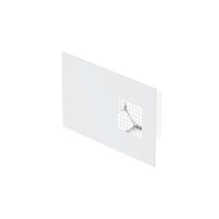 Grille d'air extérieure combinée DUPLA Blanche - Droite ou Gauche - Ø 125 ou 160 mm [- Sorties murales - Zehnder]