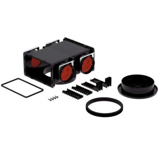Distributeur ComfoCube Flex 4 x DN 90 et 1 x DN 160 [- Réseau PEHD ComfoTube - Zehnder]