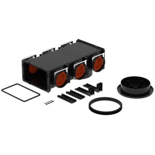 Distributeur ComfoCube Flex 6 x DN 90 et 1 x DN 160 [- Réseau PEHD ComfoTube - Zehnder]