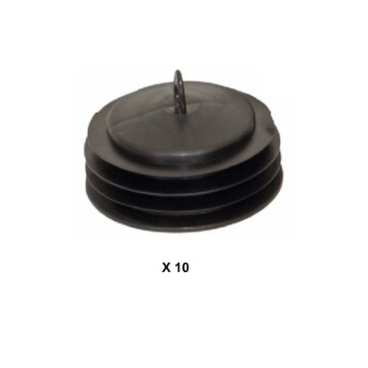 Bouchons ComfoTube - Pack de 10 pièces [- Ø 75 ou 90 mm - Conduits et accessoires VMC en PE - Réseau ComfoTube - Zehnder]