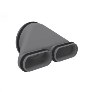 Raccord Ø 160 mm CK300 pour conduit CK300 Comfoflat [- Réseau PEHD Comfoflat 51- Zehnder]