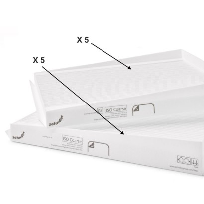 Lot de 10 filtres G4 pour ComfoAirFlex 350 [- Filtration pour double flux ComfoAir Flex - Zehnder]