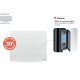 ONIRIS Blanc - Vertical [- Radiateur Inertie Aluminium - Atlantic]
