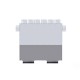Caisson distribution direct D160/180 Sky300 / Excellent 300-400-450 - 2x (11xø90) [- Accessoires VMC en PEHD - Brink]