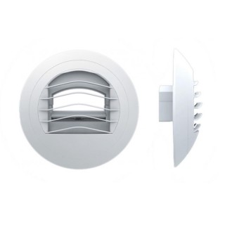 Bouche d'extraction double débit cuisine Ø 125 électrique [- Bouches autoréglables - Zehnder]