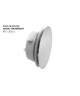 Façade de bouche ronde extraplate Inox [- bouche d’insufflation et extraction - Brink]