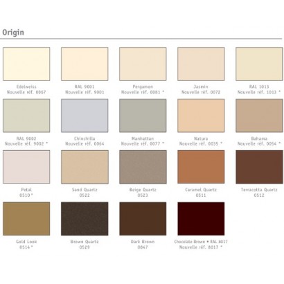 ZEHNDER - Couleurs Natural - Ancien nuancier ACOVA