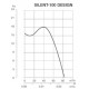 SILENT 100 DESIGN CHAMPAGNE [- Aérateur axial silencieux - Ventilation mécanique ponctuelle - S&P Unelvent]