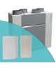 Filtres G4 et F7 pour VMC Optimocosy HR (jeu de 2 filtres G4 + 1 filtre F7) [- accessoire VMC double flux - Atlantic]